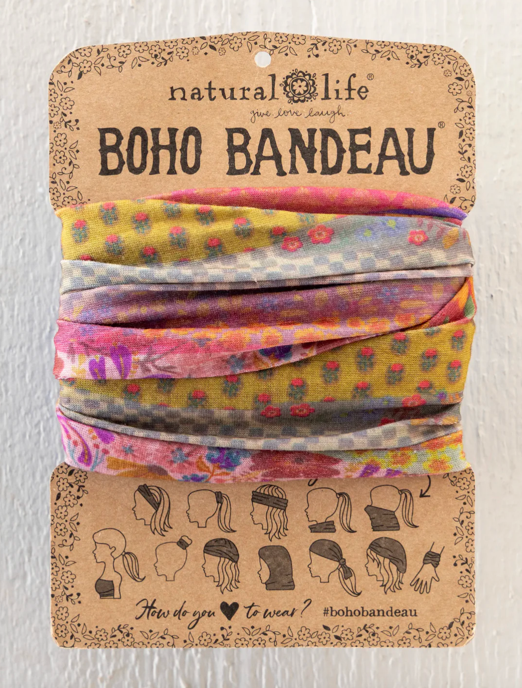 Boho Bandeau- Garden Waves