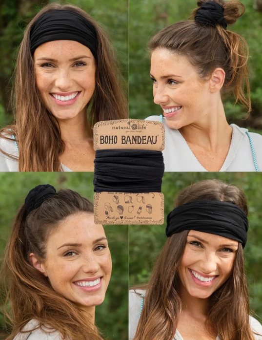 Boho Bandeau- Black