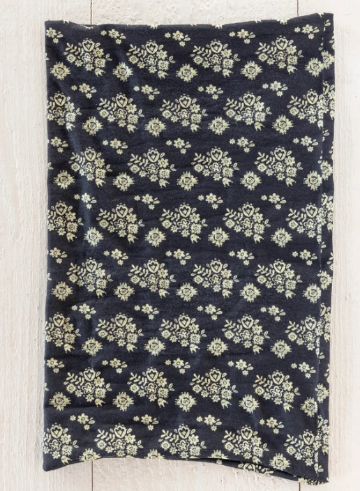 Boho Bandeau- Black Mandalas