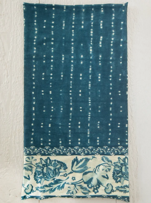 Boho Bandeau- Indigo Dye