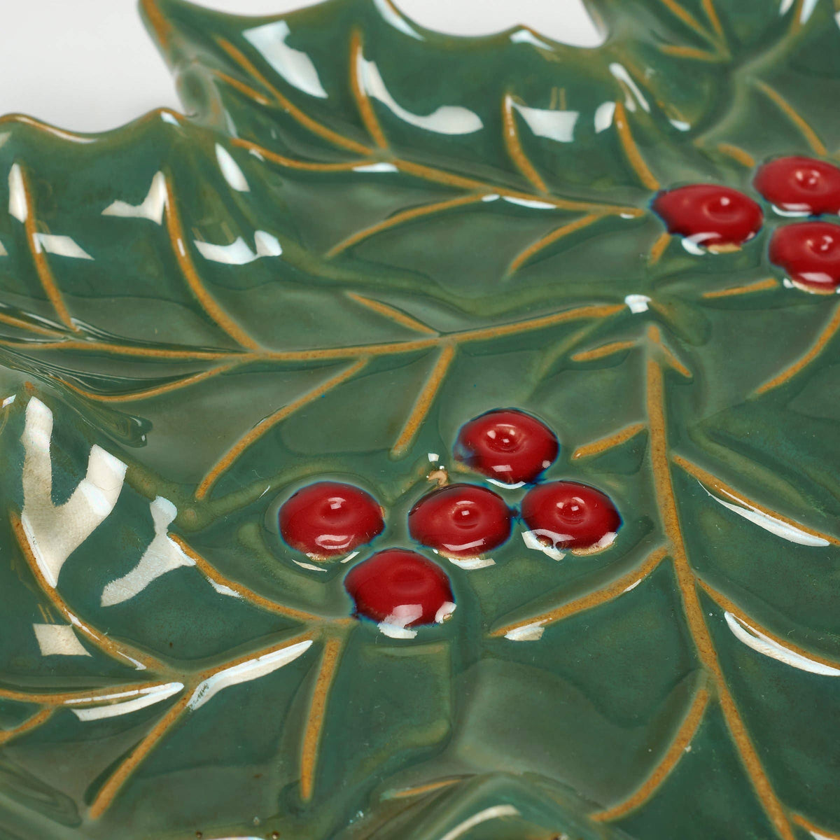 Holly Berry Tree Plate