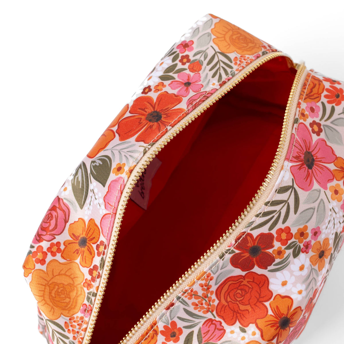 Rosewood Blooms Cosmetic Bag