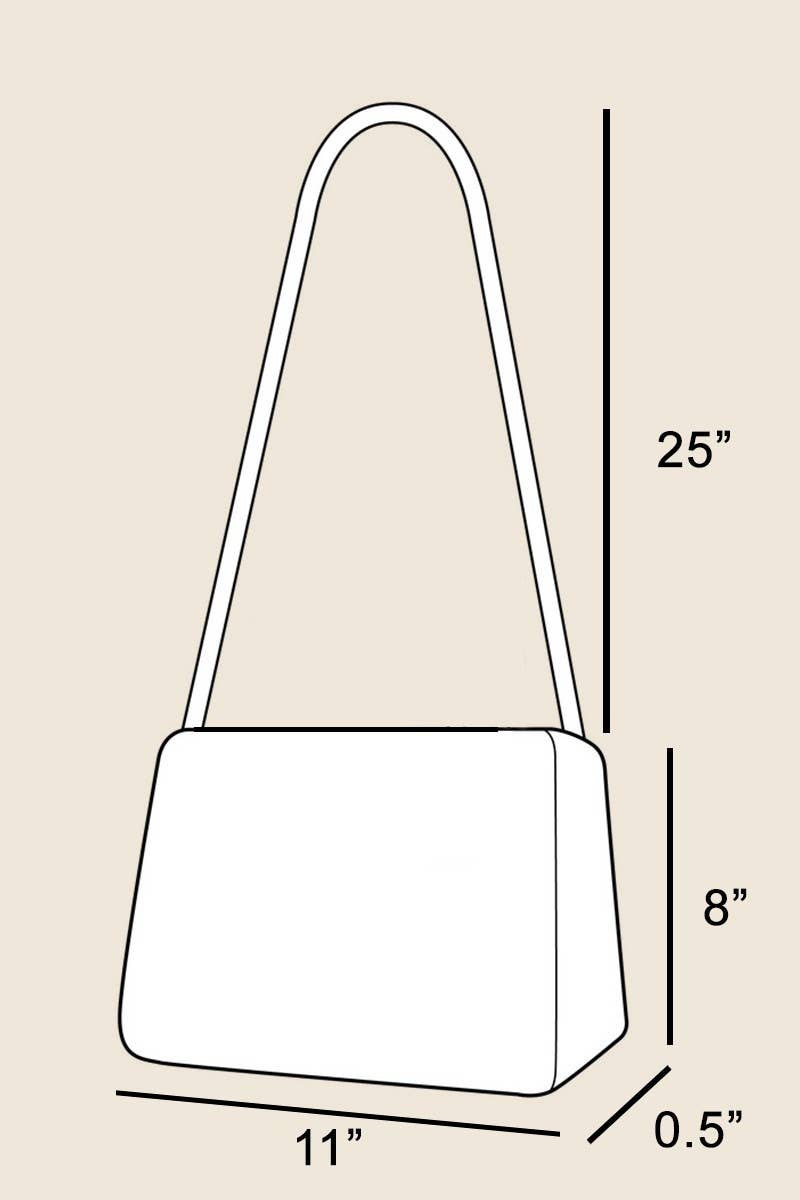 Braided Envelope Clutch Bag