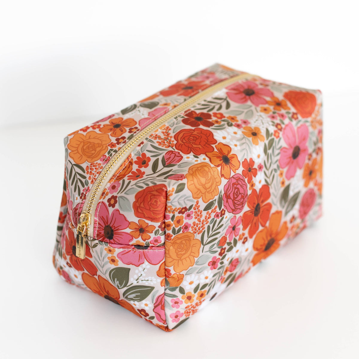Rosewood Blooms Cosmetic Bag